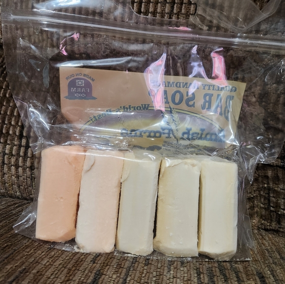 Amish Farms Soap 5 Huge Bars 5oz each Made in USA In Stock now - Picture 3 of 5